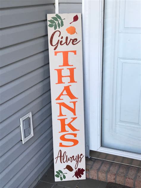 thanksgiving welcome sign